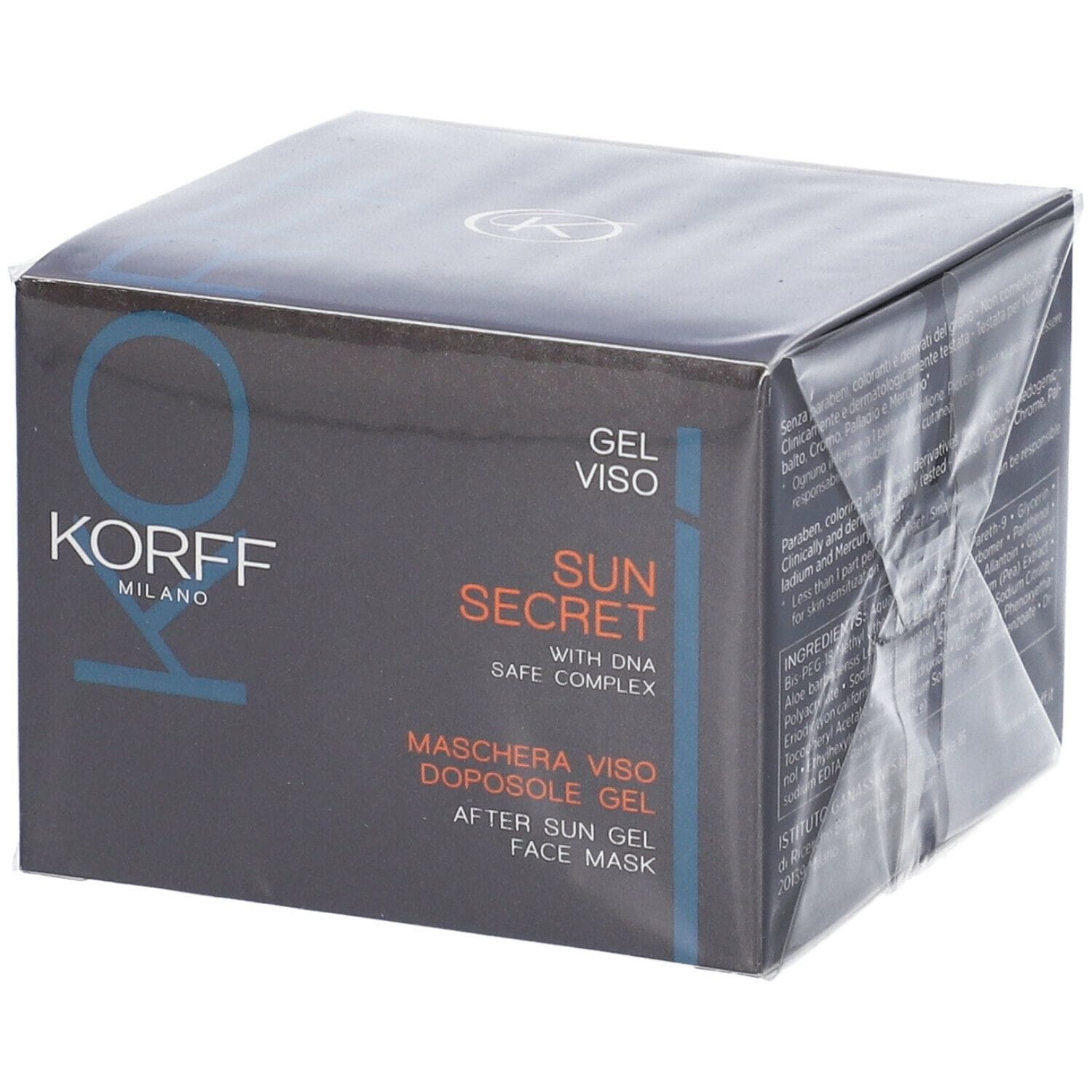 KORFF SUN SECRET MASCHERA VISO DOPOSOLE GEL 70 ML