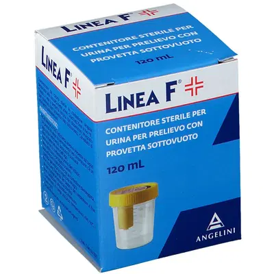 CONTENITORE RACCOLTA URINA LINEA F 120 ML CONTENITORE RACCOLTA URINA LINEA F 120 ML