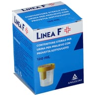 CONTENITORE RACCOLTA URINA LINEA F 120 ML