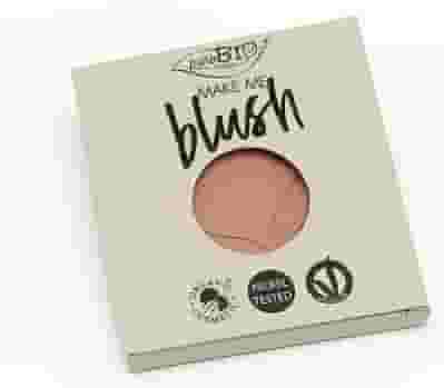 PUROBIO BLUSH COMPATTO ROSA SATINATO REFILL 01