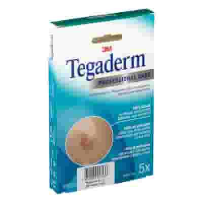 Medicazione impermeabile Tegaderm film trasparente, 5 pezzi 6x7cm