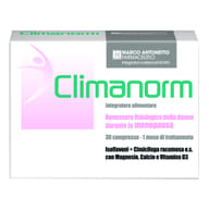 Integratore Climanorm per la menopausa, 30 compresse
