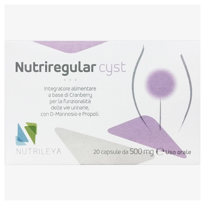 Nutriregular Cyst 20 Capsule 500 Mg
