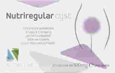 NUTRIREGULAR CYST 20 CAPSULE 500 MG