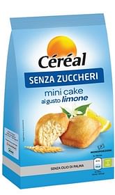 Cereal Mini Cake Limone Senza Zucchero 7 Pezzi 196 G
