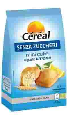 CEREAL MINI CAKE LIMONE SENZA ZUCCHERO 7 PEZZI 196 G