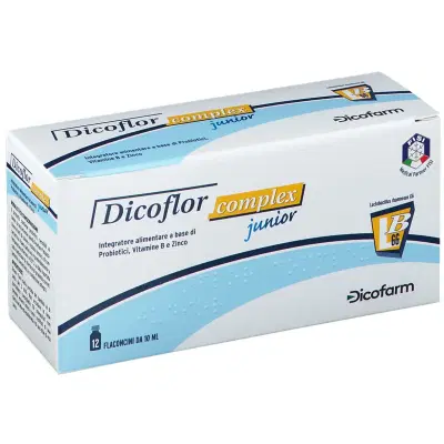 DICOFLOR COMPLEX JUNIOR 12 FLACONI DA 10 ML DICOFLOR COMPLEX JUNIOR 12 FLACONI DA 10 ML