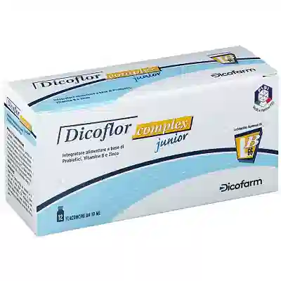DICOFLOR COMPLEX JUNIOR 12 FLACONI DA 10 ML