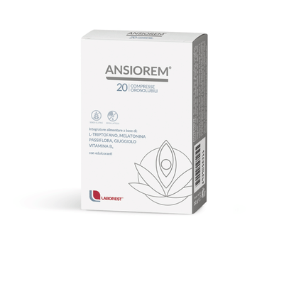 Integratore Ansiorem relax e sonno, 20 compresse orosolubili