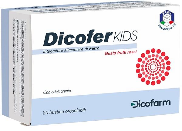 Dicofer Kids 20 Bustine Orosolubili