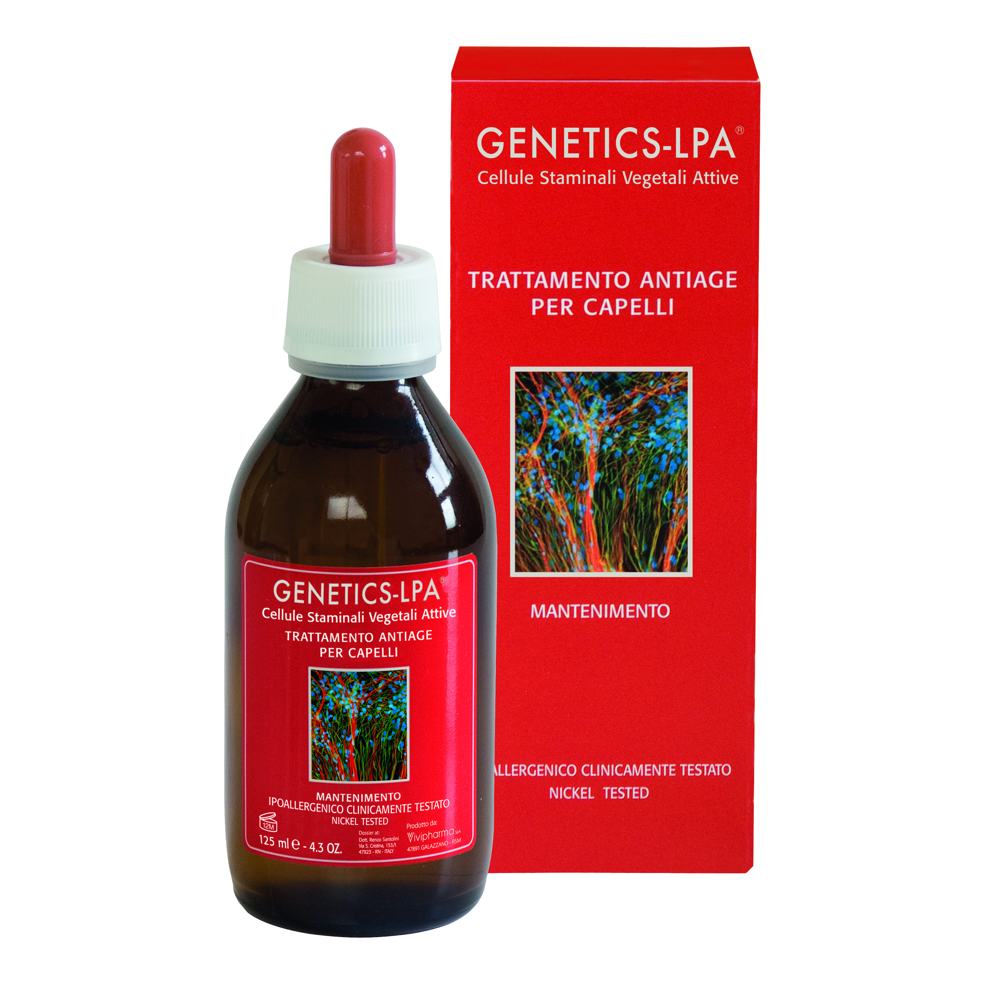 GENETICS LPA TRATTAMENTO COMPLETO CAPELLI ANTIAGE FLACONE + 30 FIALE