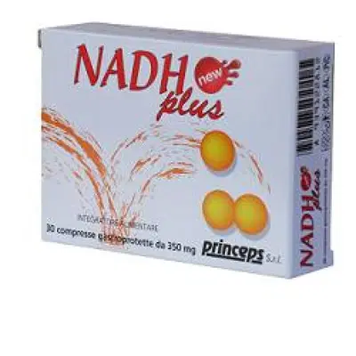 NADH PLUS NEW INTEGRATORE 30 COMPRESSE 350MG NADH PLUS NEW INTEGRATORE 30 COMPRESSE 350MG