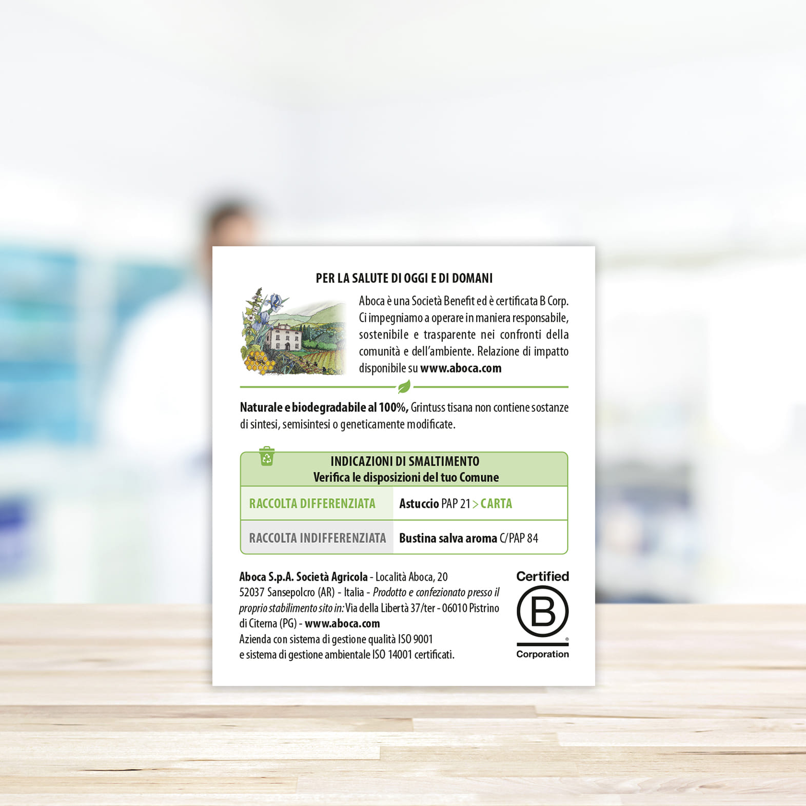 GRINTUSS TISANA 20 FILTRI