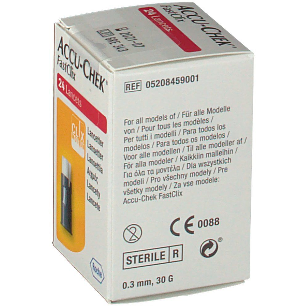 LANCETTE PUNGIDITO ACCU-CHEK FASTCLIX 24 PEZZI