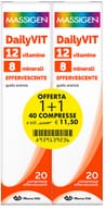 MASSIGEN DAILYVIT EFFERVESCENTE 20+20 COMPRESSE