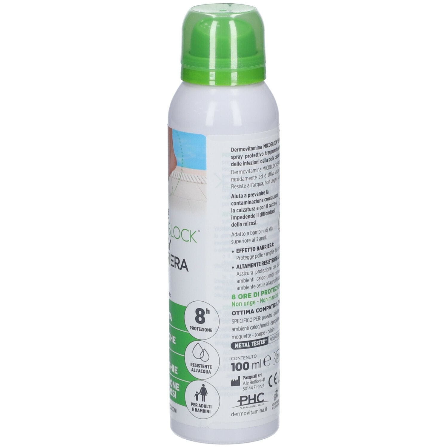 DERMOVITAMINA MICOBLOCK SPRAY BARRIERA 3 IN 1 PIEDE D'ATLETA 100 ML