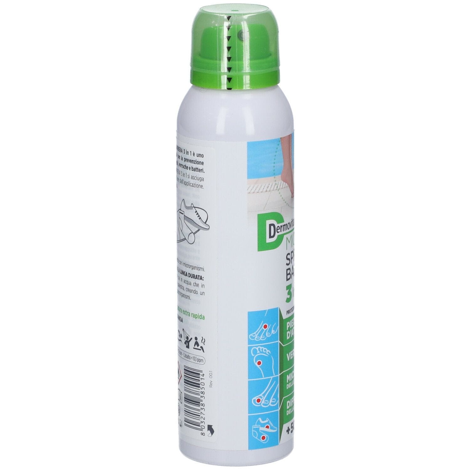 DERMOVITAMINA MICOBLOCK SPRAY BARRIERA 3 IN 1 PIEDE D'ATLETA 100 ML