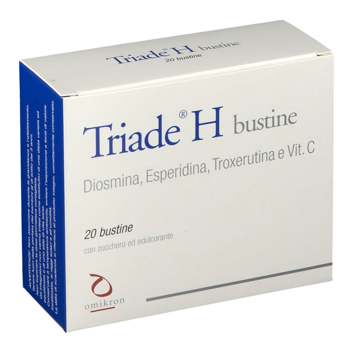 Integratore Triade H per il drenaggio, 20 bustine