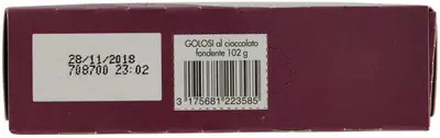 CEREAL BUONI SENZA GOLOSI CIOCCOLATO FONDENTE 6 X 17 G CEREAL BUONI SENZA GOLOSI CIOCCOLATO FONDENTE 6 X 17 G