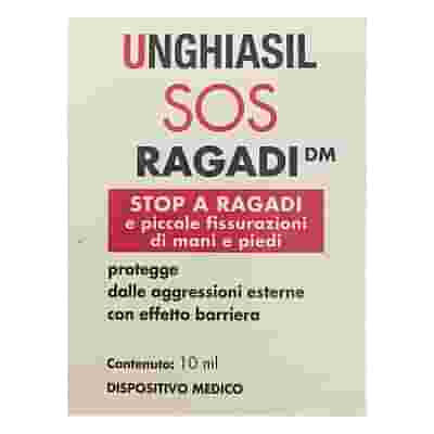 UNGHIASIL SOS RAGADI FLACONE 10 ML CON PENNELLINO E 9 CEROTTI COPRIVERRUCA
