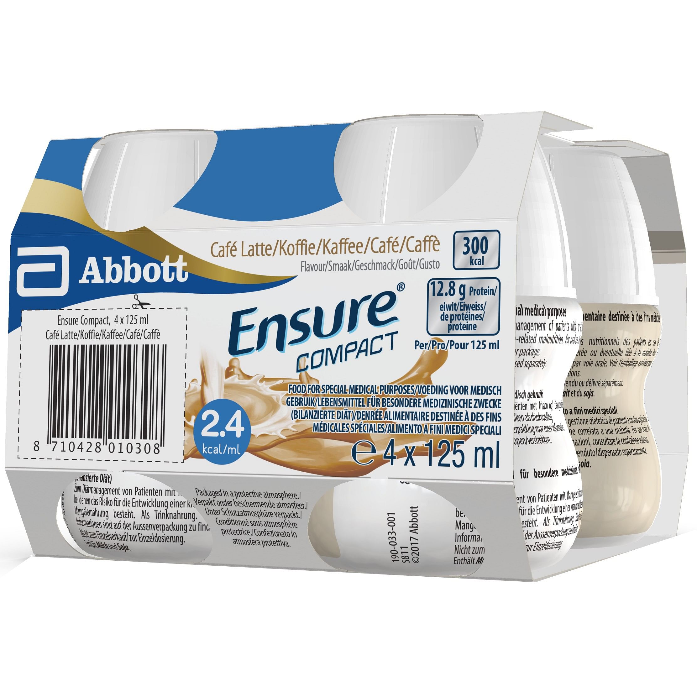 Ensure Compact Caffe 4 Bottiglie Da 125 Ml