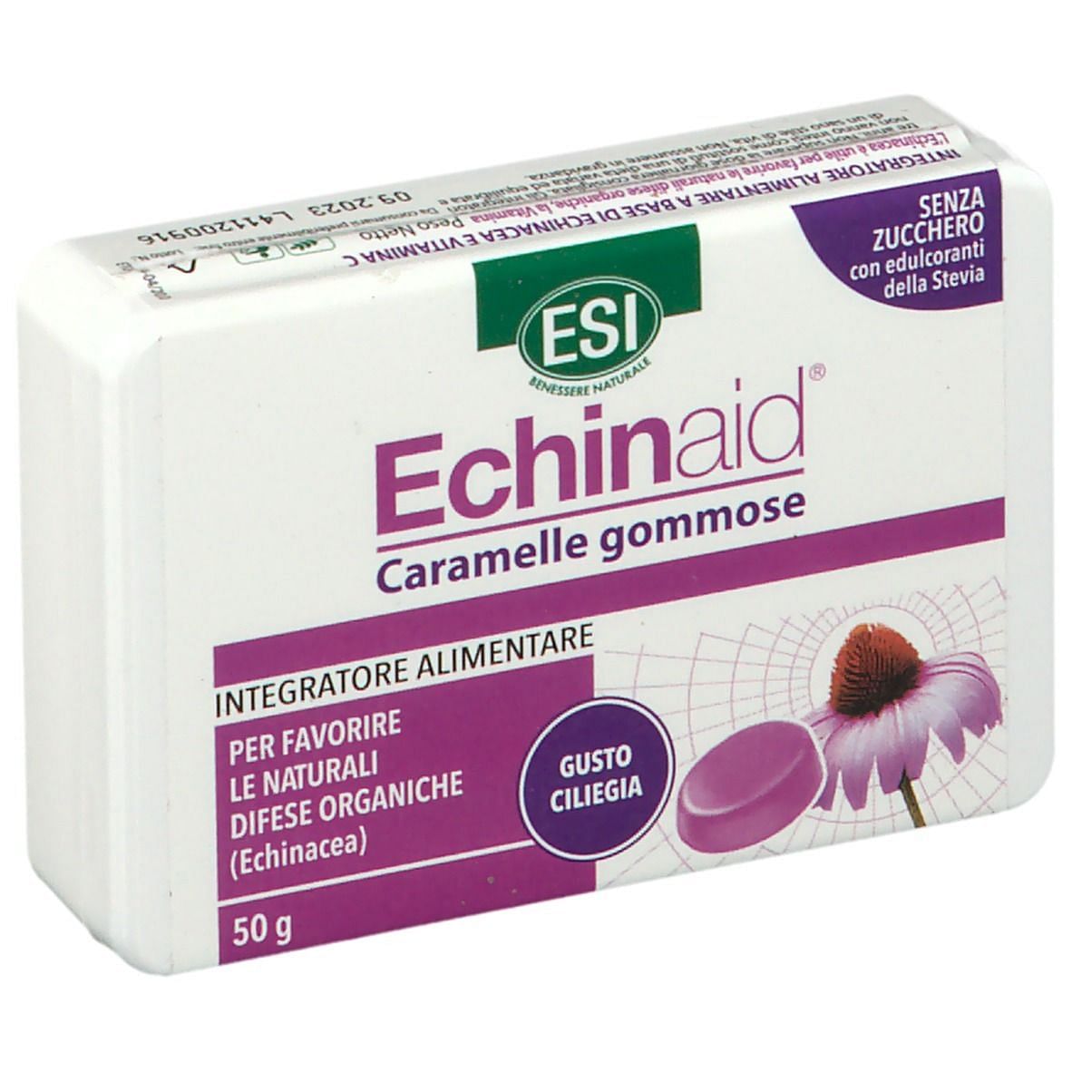 Esi Echinaid Caramelle Gusto Ciliegia 50 G