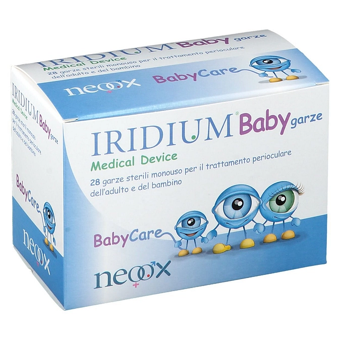 Garza Oculare Medicata Iridium Baby 28 Pezzi