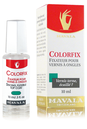 Top coat Mavala Colorfix per unghie brillanti, 10ml