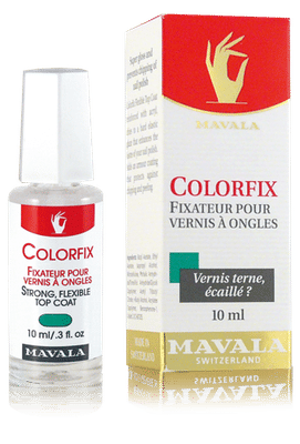Top coat Mavala Colorfix per unghie brillanti, 10ml