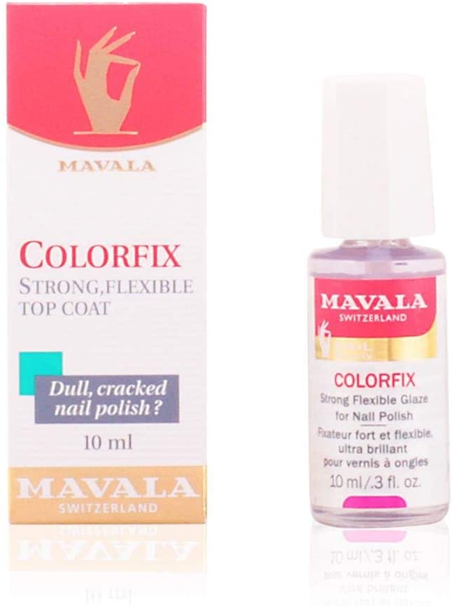 Top coat Mavala Colorfix per unghie brillanti, 10ml