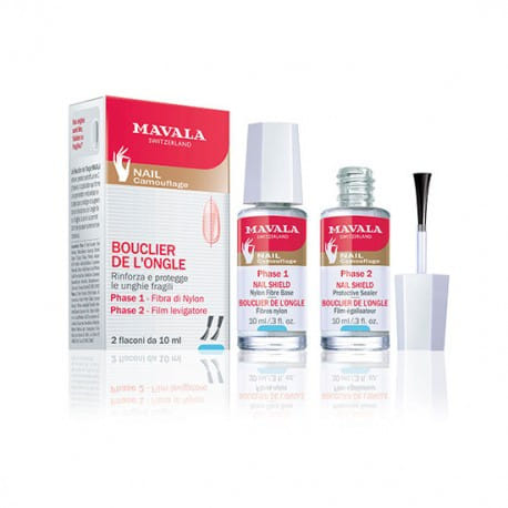 MAVALA BOUCLIER ONGLE + EGAL 2 FLACONCINI X10 ML