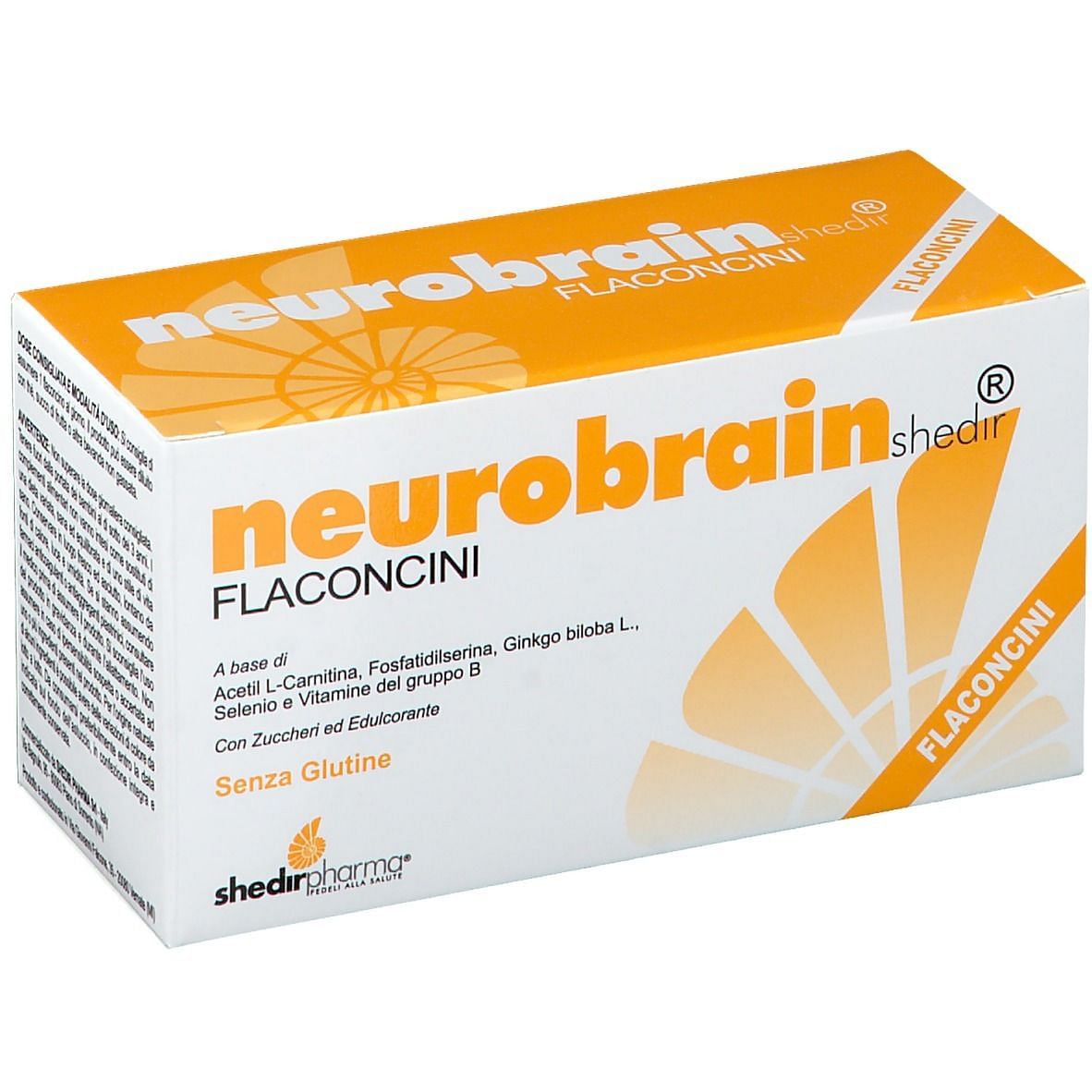 Neurobrainshedir 10 Flaconcini Da 10 Ml