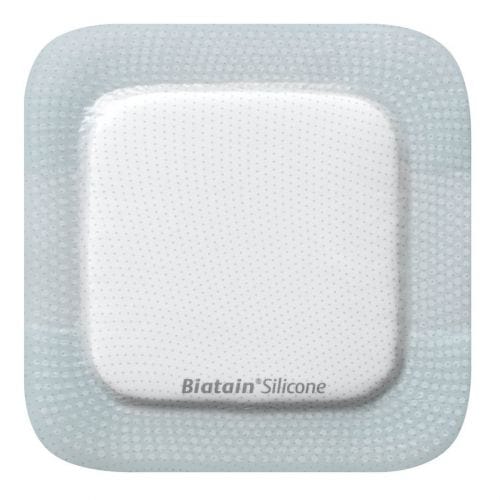 Medicazione Biatain In Schiuma Di Poliuretano Con Bordo Adesivo In Silicone 17,5 X17,5 Cm 5 Pezzi