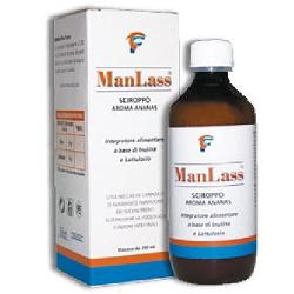 Sciroppo ManLass con lattulosio e inulina, 250ml