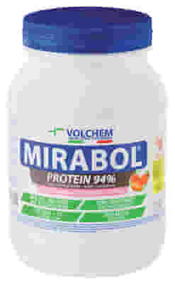 Integratore proteico Mirabol Protein 94% gusto Fragola 750g