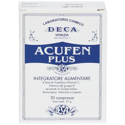 ACUFEN PLUS 30 COMPRESSE ACUFEN PLUS 30 COMPRESSE
