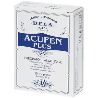 ACUFEN PLUS 30 COMPRESSE ACUFEN PLUS 30 COMPRESSE