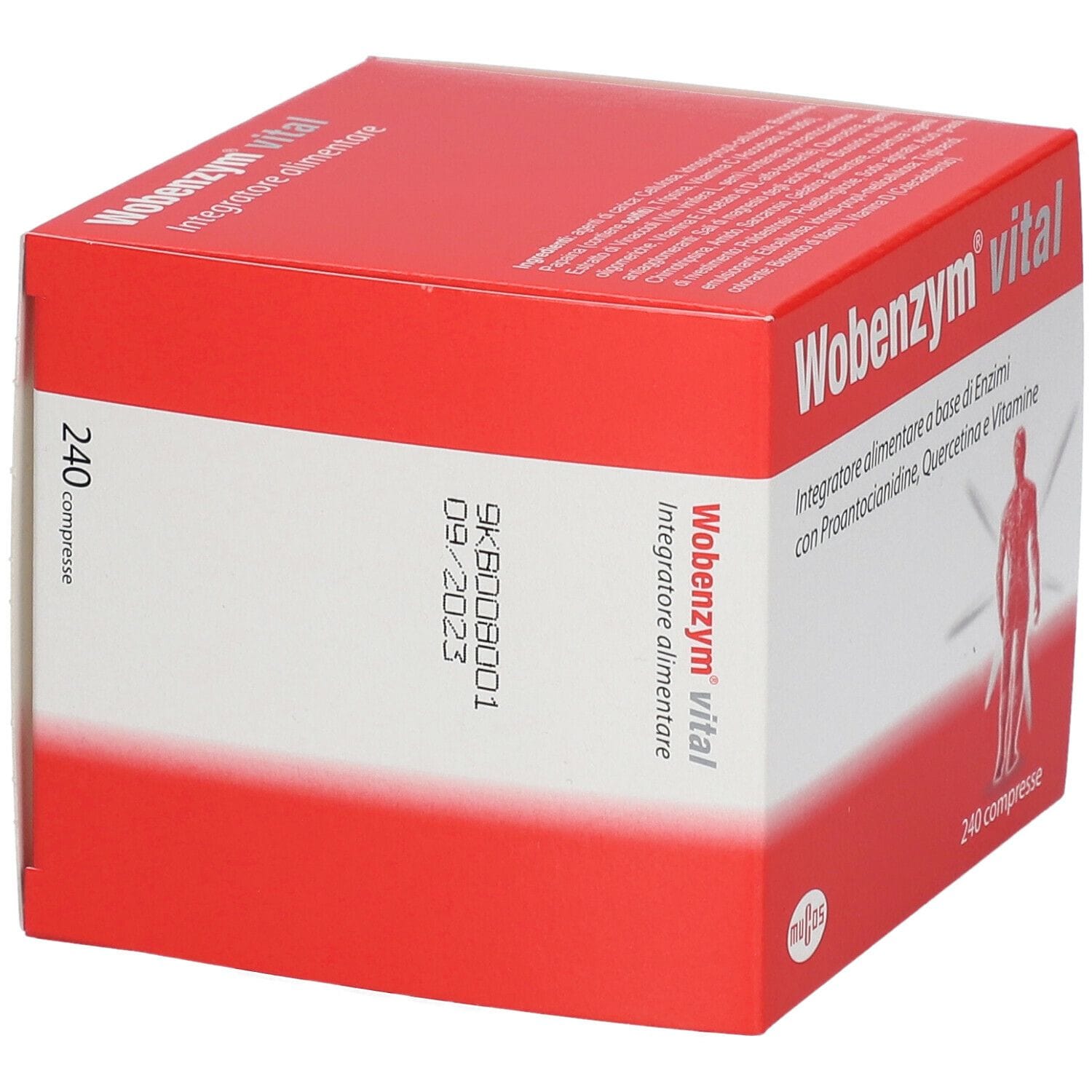 WOBENZYM VITAL 240 COMPRESSE