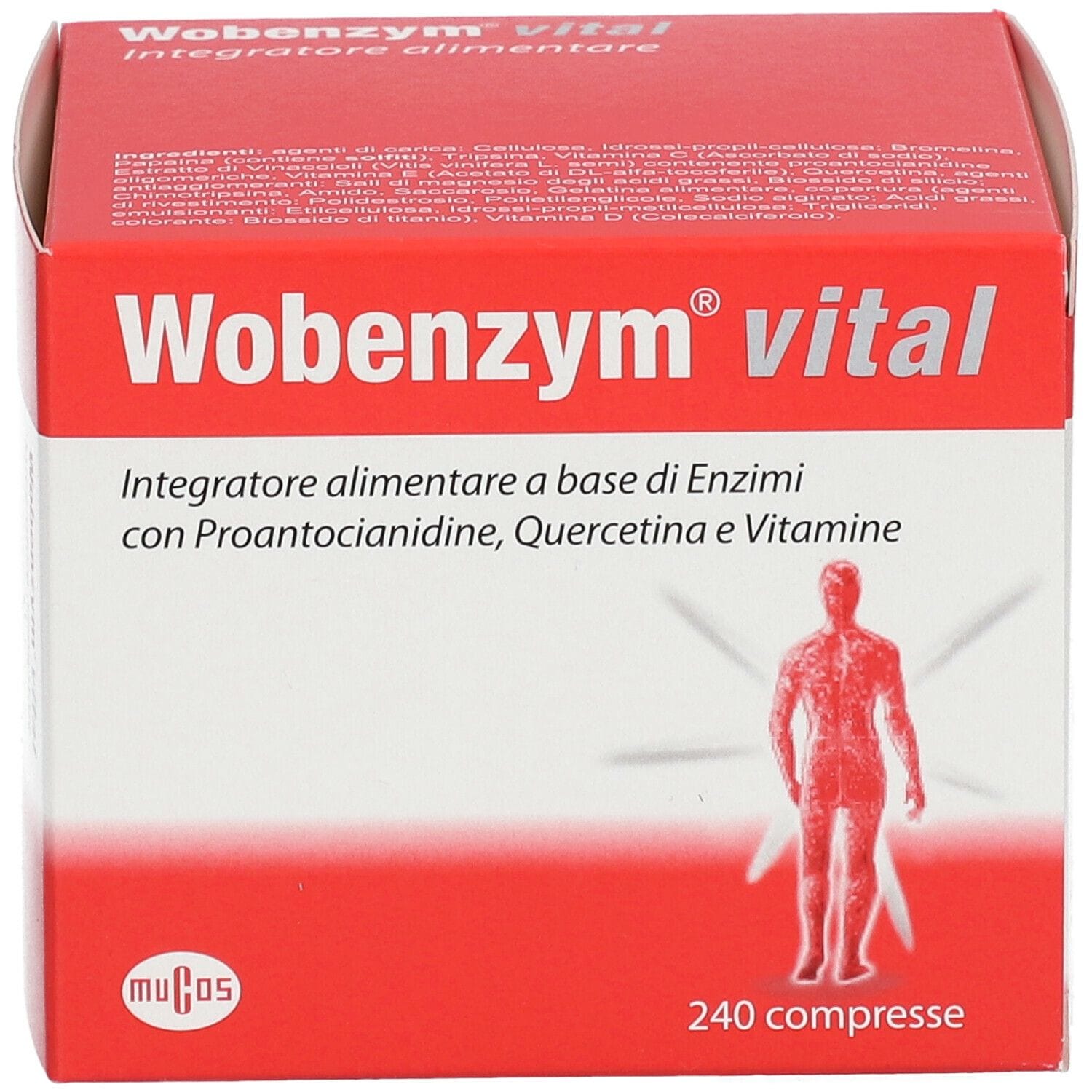 WOBENZYM VITAL 240 COMPRESSE