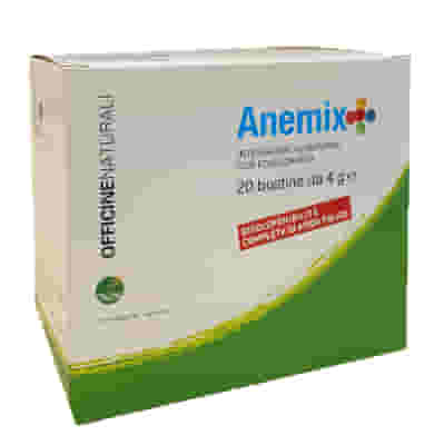 Integratore Anemix con Ferro e Vitamina B12, 20 bustine