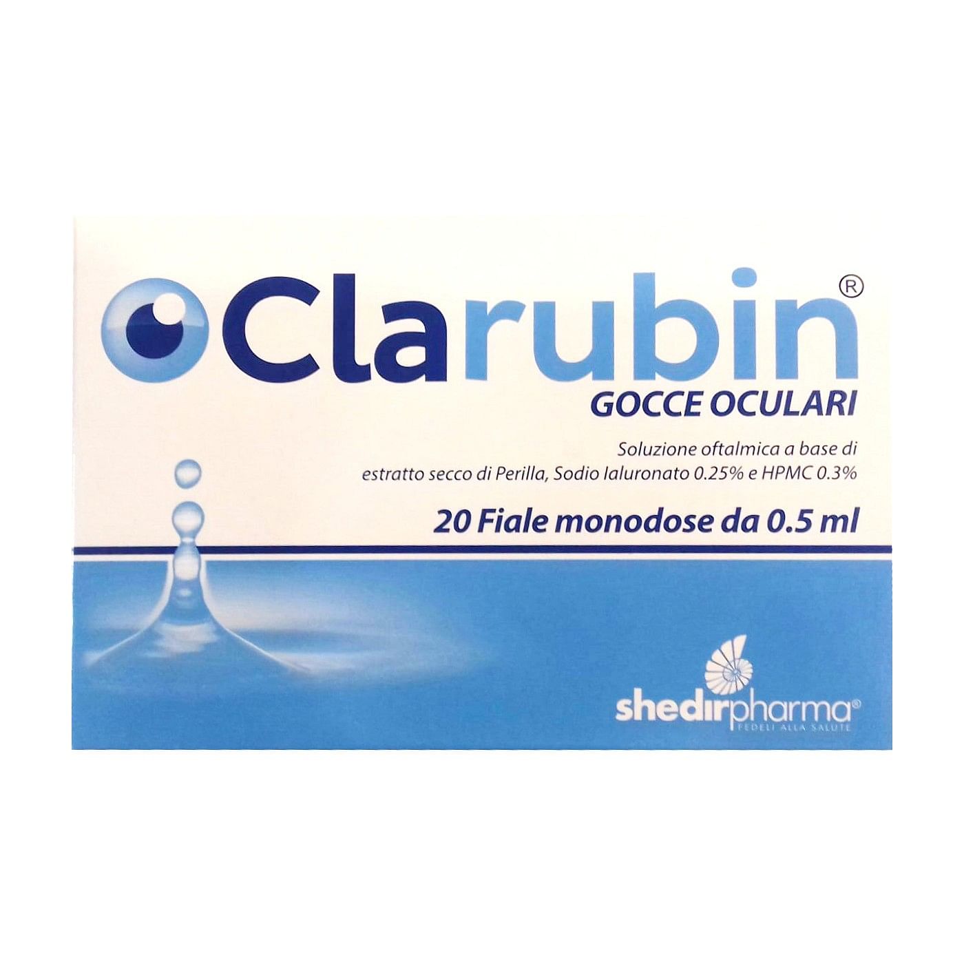 Clarubin Gocce Oculari 20 Fiale Monodose