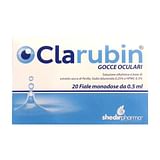 CLARUBIN GOCCE OCULARI 20 FIALE MONODOSE