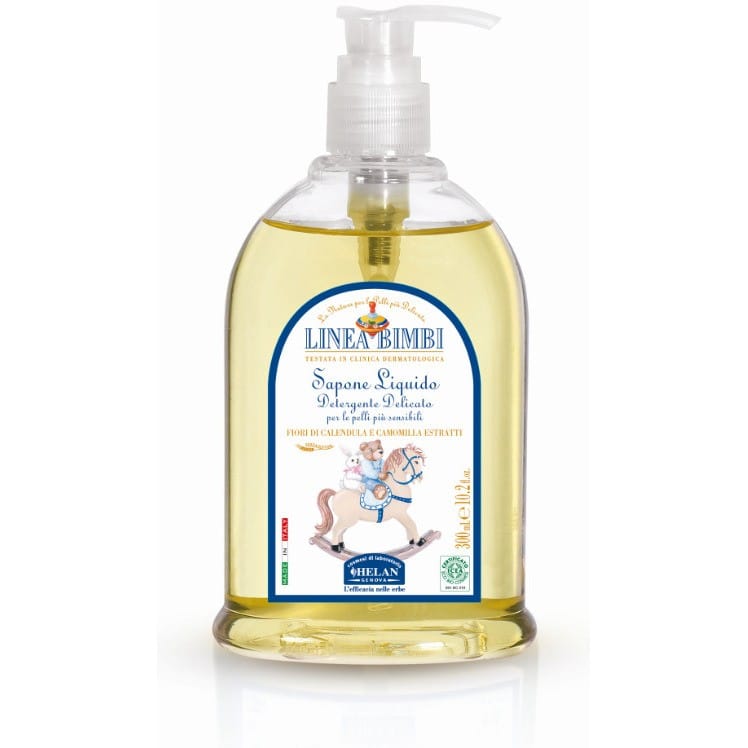 Sapone liquido Helan Bimbi con Calendula e Camomilla, 300ml