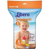 PANNOLINI MARE/PISCINA LIBERO SWIM PANTS PER BAMBINO TAGLIA S 6 PEZZI