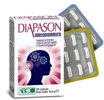 Integratore Diapason Omeodinamico per umore e mente, 30 capsule
