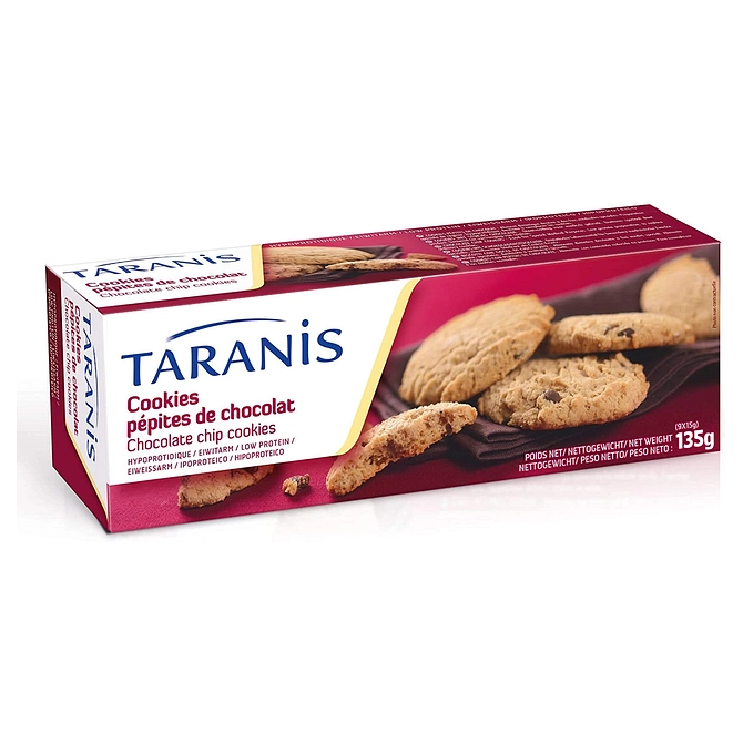 Taranis Cookies Con Pepite Al Cioccolato 3 Monoporzioni 45 G