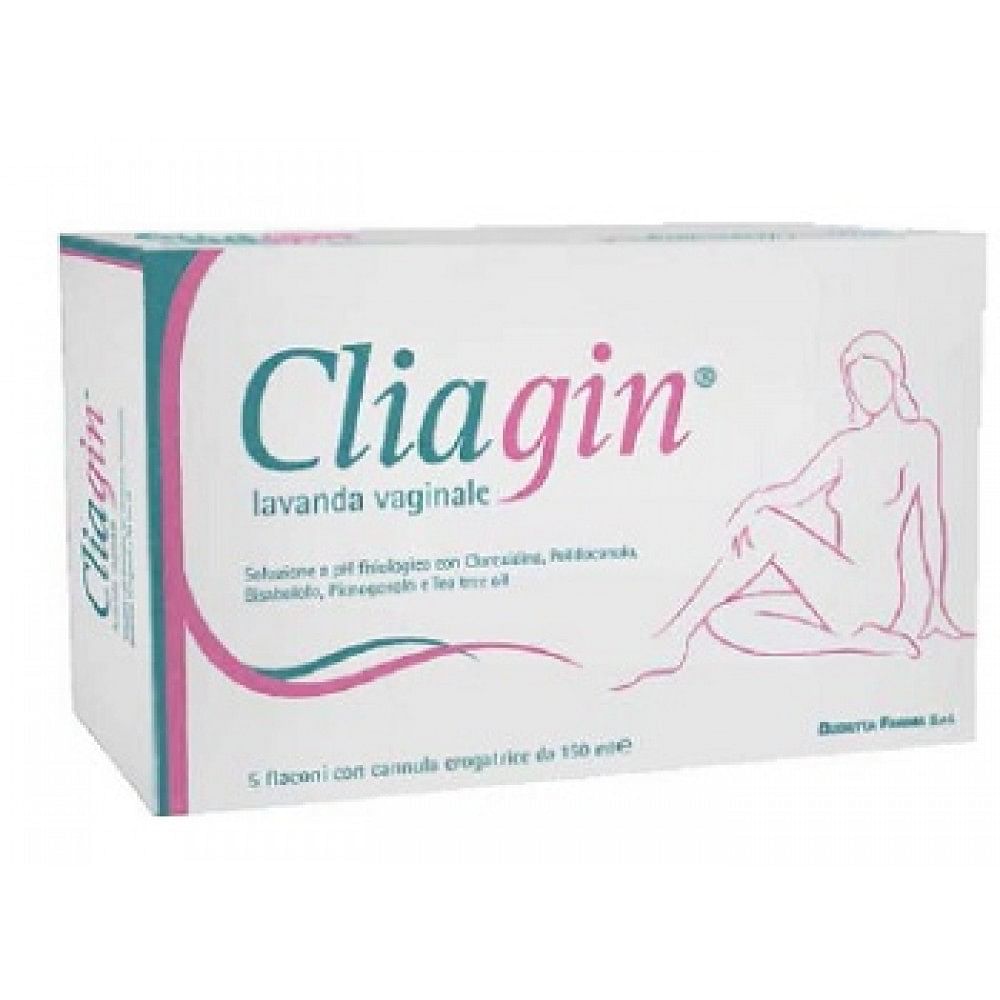 Lavanda Vaginale Cliagin 150 Ml 5 Pezzi