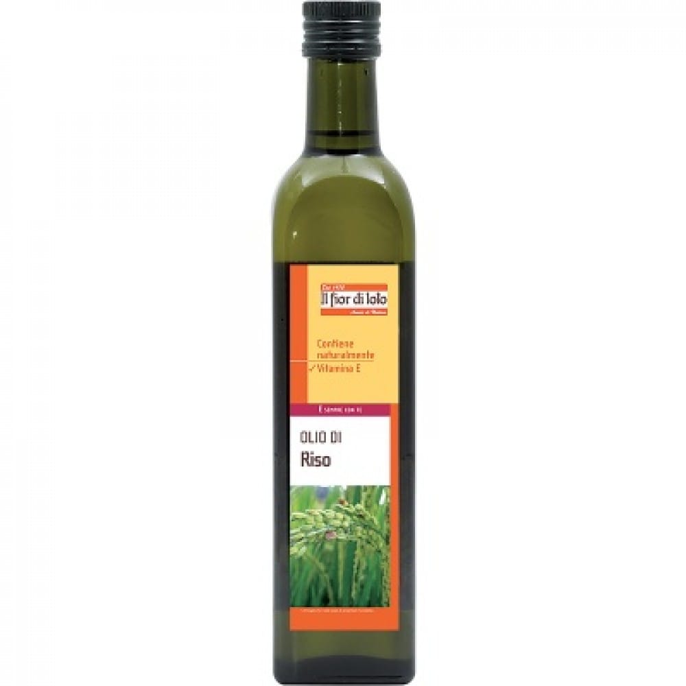 Olio di Crusca di Riso 500ml con Vitamina E Naturale