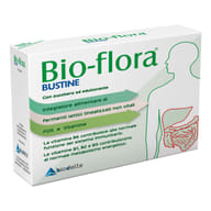 Integratore Bioflora con fermenti e FOS, 14 bustine