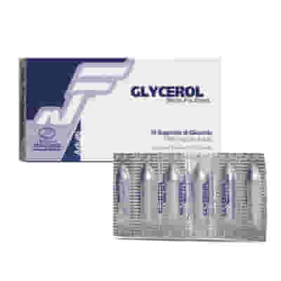 Supposte Glycerol Glicerolo 2500mg per Adulti, 18 pezzi